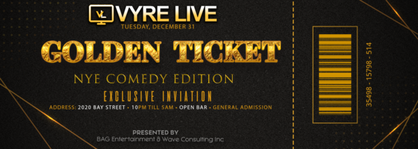 Vyre Live Presents NYE Golden Ticket 2024 #2